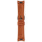 Samsung Hybrid Leather Silicone Watch Band for Galaxy Watch (20mm) - Camel (M/L)