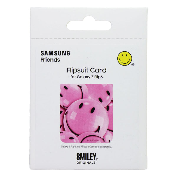 Samsung Friends Flipsuit Card for Galaxy Z Flip6 - Smiley Originals
