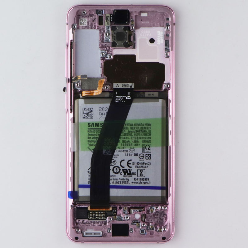 Repair Part SVC LCD Assembly Octa Kit (E/ZI/PF) for Galaxy S20 5G (G981U) Pink