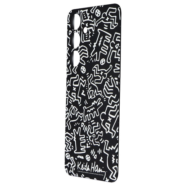Keith Haring Flipsuit Card for Samsung Galaxy S24 - Mono / Black