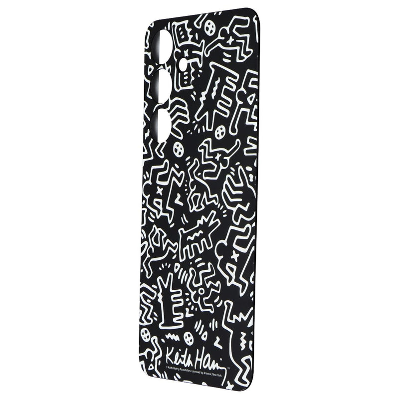 Keith Haring Flipsuit Card for Samsung Galaxy S24 - Mono / Black