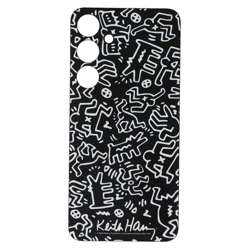 Keith Haring Flipsuit Card for Samsung Galaxy S24 - Mono / Black