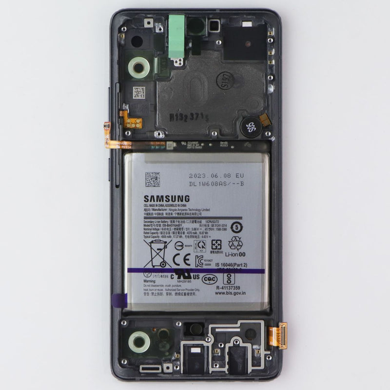 Repair Part SVC LCD Assembly Octa Kit (E/ZK) for Galaxy A51 5G (SM-A516) - Black