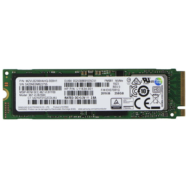 Samsung 256GB SSD M.2 for Laptops (MZ-VLB2560)