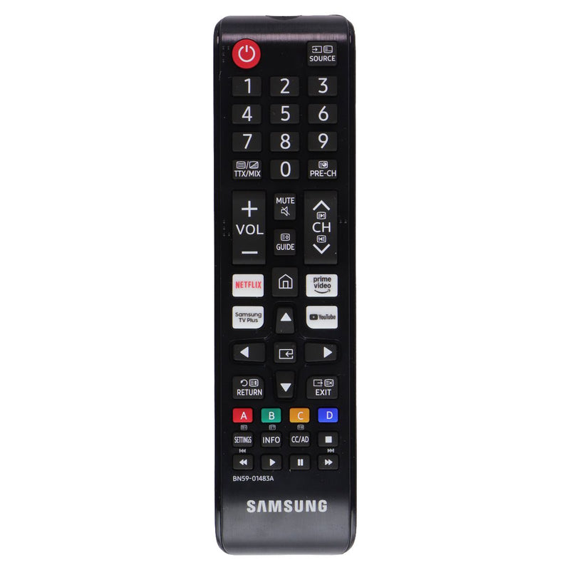 Samsung Remote Control (BN59-01483A) with Netflix/Prime Video/YouTube Hotkeys