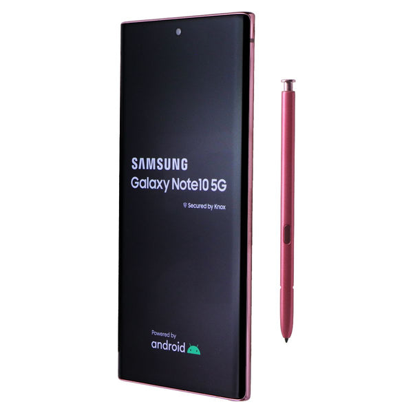 Samsung Galaxy Note10 5G (6.3-in) Smartphone SM-N971N Unlocked - 256GB/Aura Pink