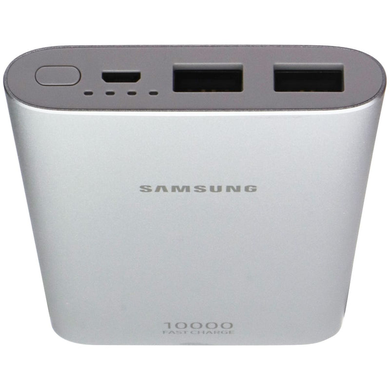 Samsung (10000 mAh) 15W Battery Pack with Micro USB Cable - Silver (EB-P1100BSE)