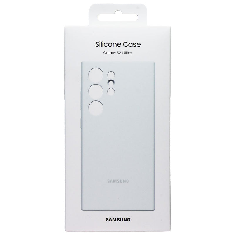 Samsung Official Silicone Case for Samsung Galaxy S24 Ultra - White