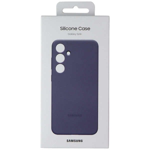 Samsung Official Silicone Case for Samsung Galaxy S24+ (Plus) - Violet