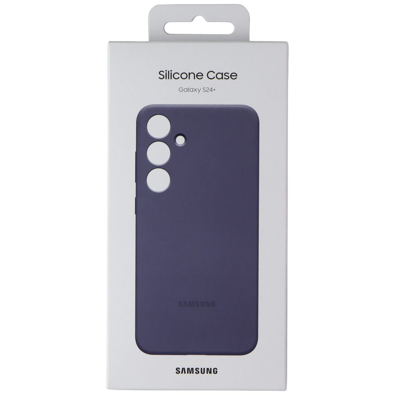 Samsung Official Silicone Case for Samsung Galaxy S24+ (Plus) - Violet