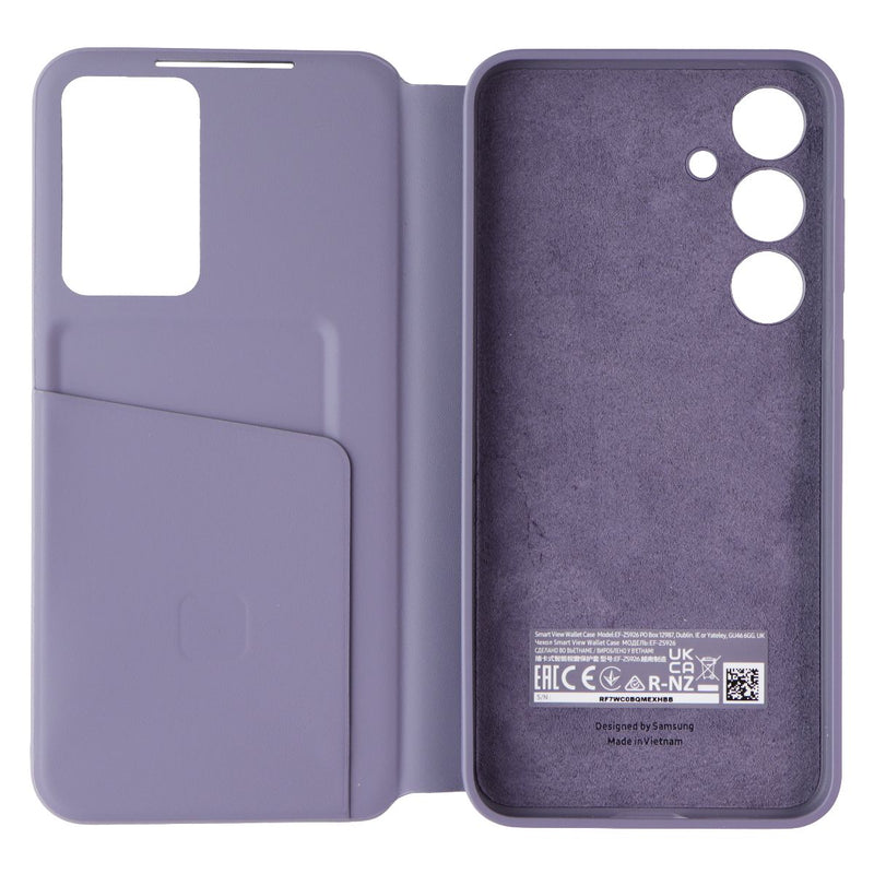 Samsung Smart View Wallet Case for Samsung Galaxy (S24+) - Violet