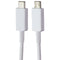 Samsung (1.8 m/5A) USB Cable - USB-C to USB-C - White (EP-DX510JWE)