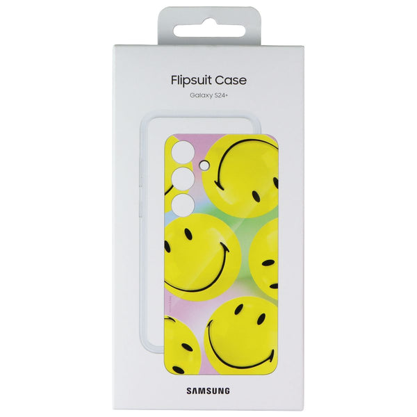 Samsung Official Smiley Flipsuit Case for Samsung Galaxy S24+ (Plus) - Yellow