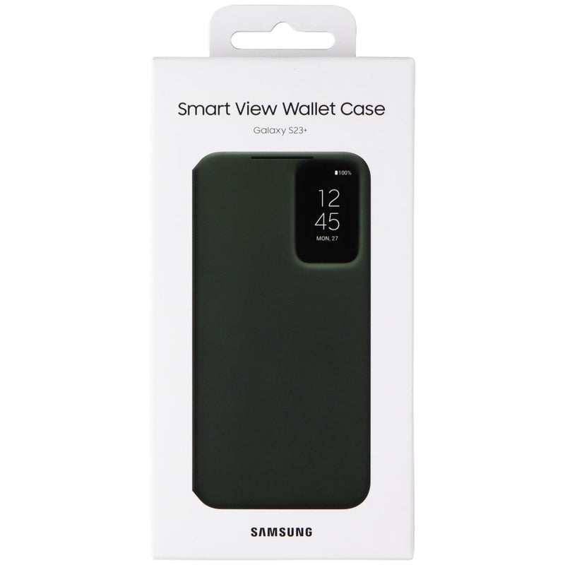 Samsung Smart View Wallet Case for Galaxy S23+ (Plus) - Green