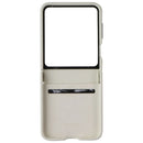 Samsung Flap Eco-Leather Case for Samsung Galaxy Z Flip5 - Cream