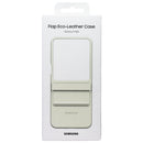 Samsung Flap Eco-Leather Case for Samsung Galaxy Z Flip5 - Cream