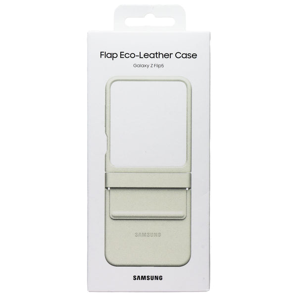 Samsung Flap Eco-Leather Case for Samsung Galaxy Z Flip5 - Cream