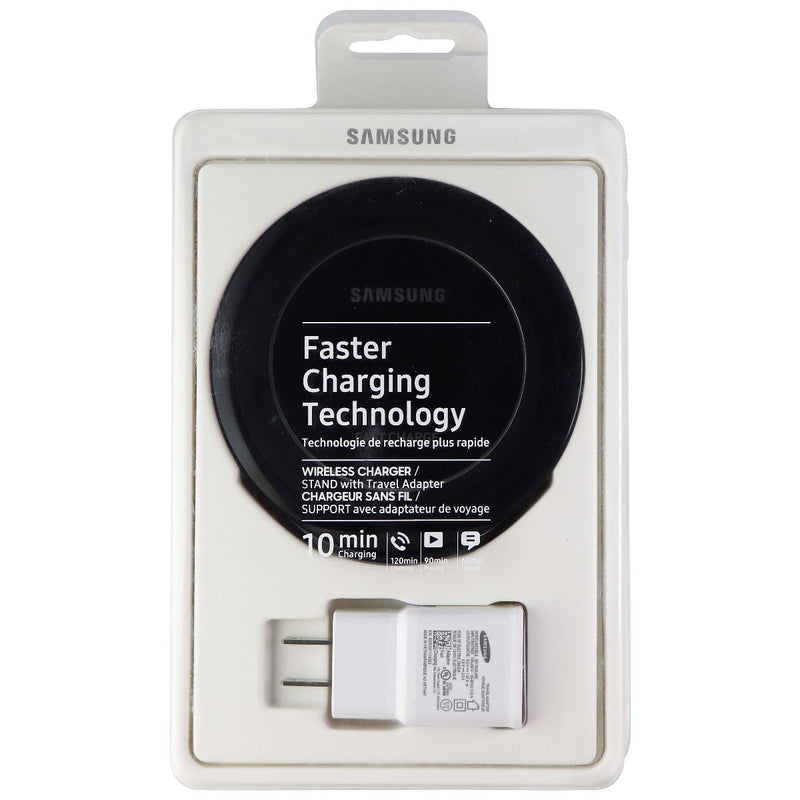 Samsung Wireless Charger / Stand with Travel Adapter - Black (EP-NG930)