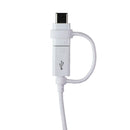 Samsung (1.5m) USB Cable - USB-A to Combo (USB-C / Micro) - White (EP-DG930DWE)