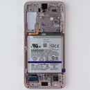 Repair Part SVC LCD Assem Octa Kit E/ID for Galaxy S22 (SM-S901U) Pink Gold