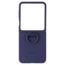 Samsung Official Silicone Case with Ring for Galaxy Z Flip6 / Z Flip7 FE - Navy