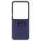 Samsung Official Silicone Case with Ring for Galaxy Z Flip6 - Navy