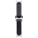 Samsung (20mm, M/L) Extreme Sport Band for Samsung Galaxy Watch4 - White/Black