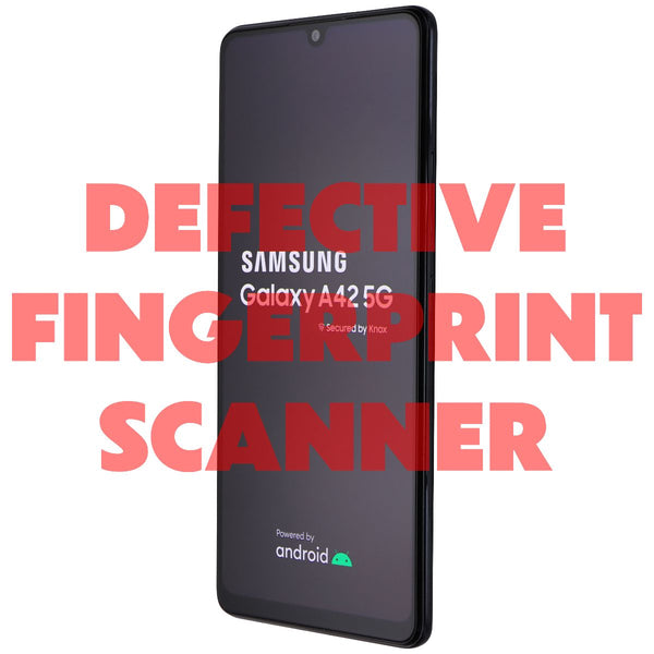 Samsung Galaxy A42 5G (SM-A426U1) Unlocked 128GB/Black - Bad Fingerprint Sensor*
