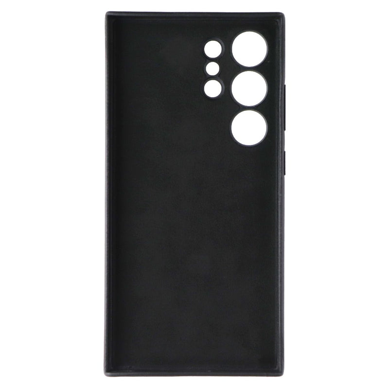 Samsung Official Vegan Leather Case for Galaxy S24 Ultra - Black