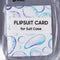Smiley Flipsuit Card for Samsung Galaxy Z Flip5 Flipsuit Case - Melting