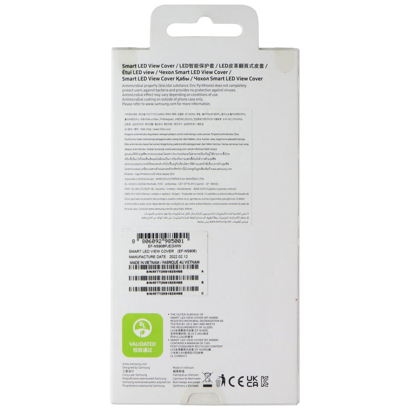 Samsung Smart LED View Cover for Samsung Galaxy (S22+) - Light Gray