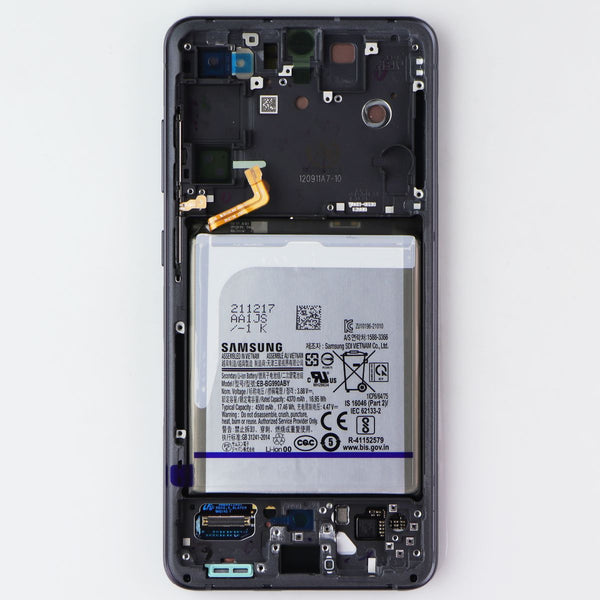 Repair Part SVC Assembly E/ZA OLED/Frame for Galaxy S21 FE 5G (SM-G990) Lavender