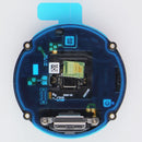 Repair Part MEA Rear Case with Sensor for Galaxy Watch 5 (44mm) - Black (R910)