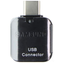 Samsung OEM On-The-Go OTG (USB) to (USB-C) Adapter - Glossy Black
