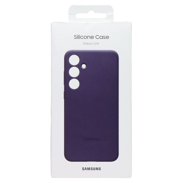 Samsung Official Silicone Case for Galaxy S24+ (Plus) - Dark Violet