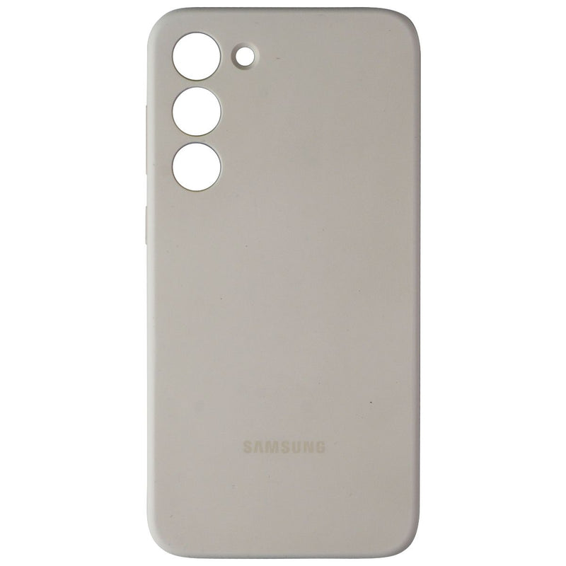 Samsung Silicone Case for Galaxy S23+ (Plus) - Cream