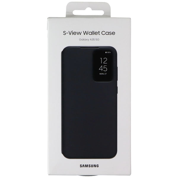 Samsung S-View Wallet Case for Galaxy A35 5G - Black