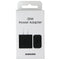 Samsung Super Fast Charging 25W USB-C Travel Adapter Charger  - Black