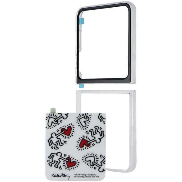 Samsung Official Flipsuit Case for Samsung Galaxy Z Flip6 - White/Keith Haring