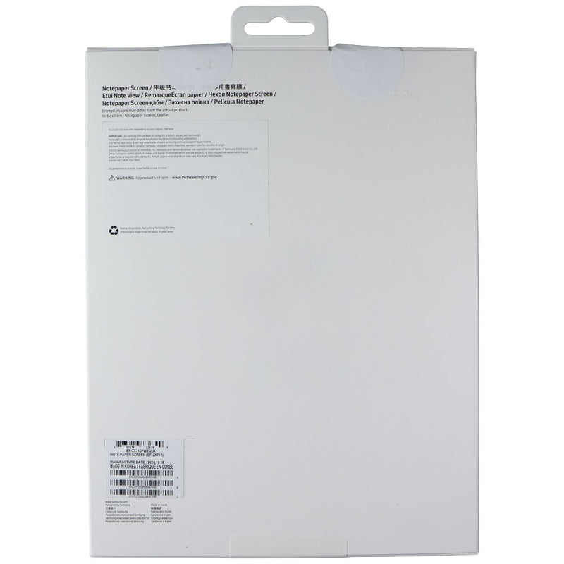 Samsung Official Notepaper Screen Writing Panel for Galaxy Tab S9/S9 5G