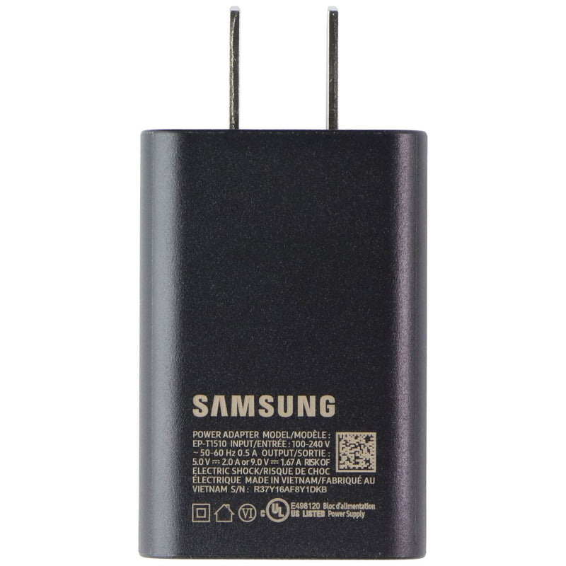 Samsung 15W Single Port USB-C Wall Charger - Black