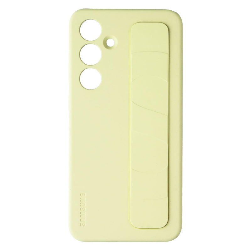Samsung Official Standing Grip Case for Galaxy S24 FE - Yellow