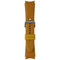 Samsung Hybrid Leather Silicone Band for Galaxy Watch (20mm) - Mustard (S/M)