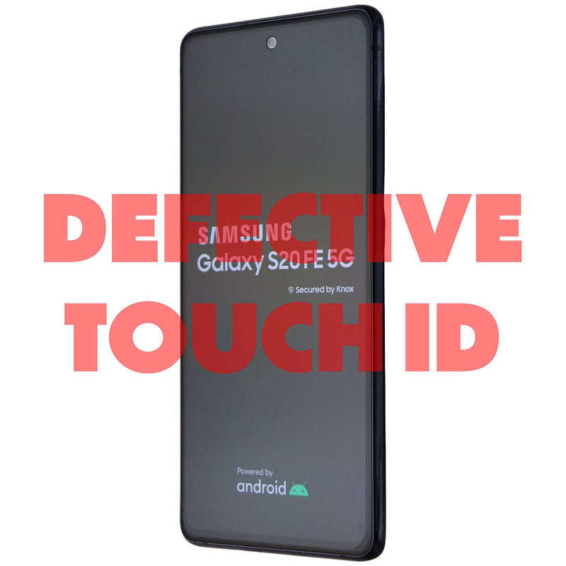 Samsung Galaxy S20 FE 5G (6.5-in) (SM-G781U) Unlocked 128GB/Navy - BAD Touch ID*