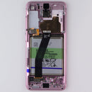 Repair Part - SVC OLED Octa Kit for Galaxy S20 5G G981V GH82-29256C - Cloud Pink