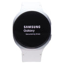 Samsung Galaxy Watch8 (44mm) LTE Unlocked (SM-L335U) - Silver/White Sport Band