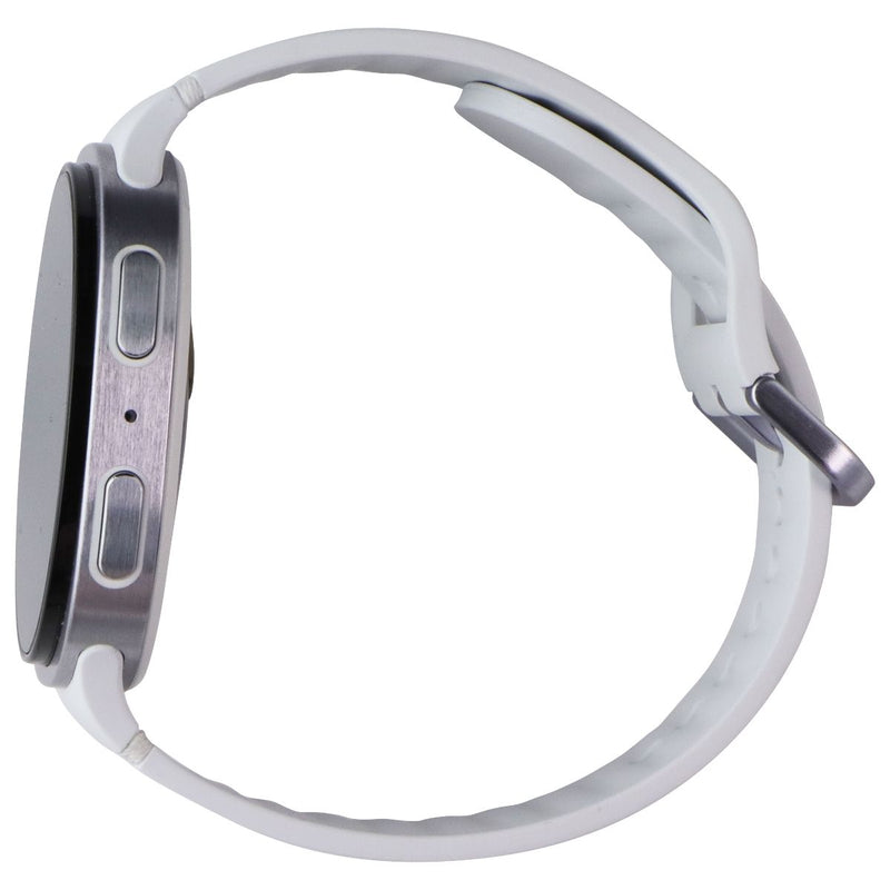 Samsung Galaxy Watch8 (44mm) LTE Unlocked (SM-L335U) - Silver/White Sport Band