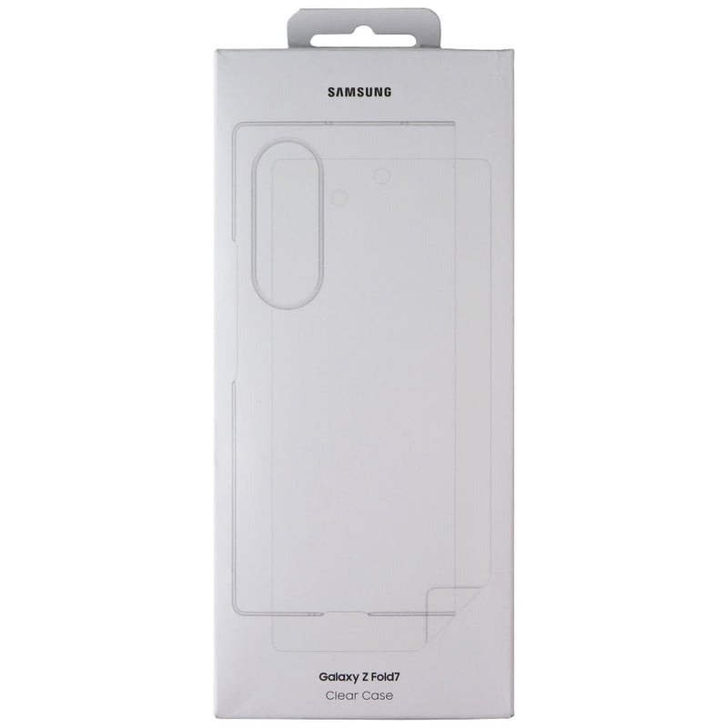 Samsung Official Clear Case and Film for Galaxy Z Fold7 - Transparent