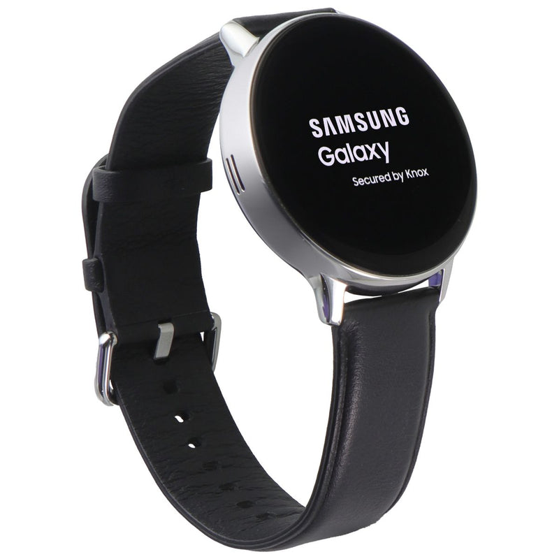 Samsung Galaxy Watch Active2 (44mm) SM-R820 Wi-Fi + GPS - Silver/Black Leather