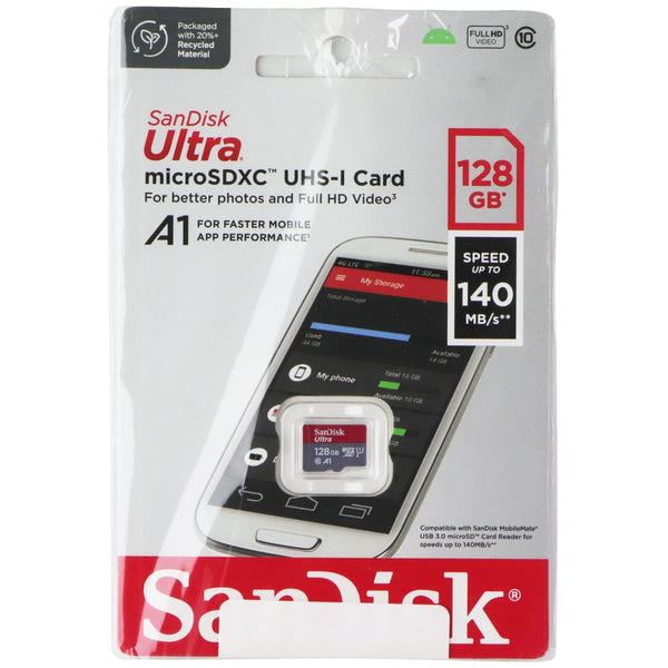 SanDisk Ultra MicroSDXC UHS-I Card 128GB 140MB/S